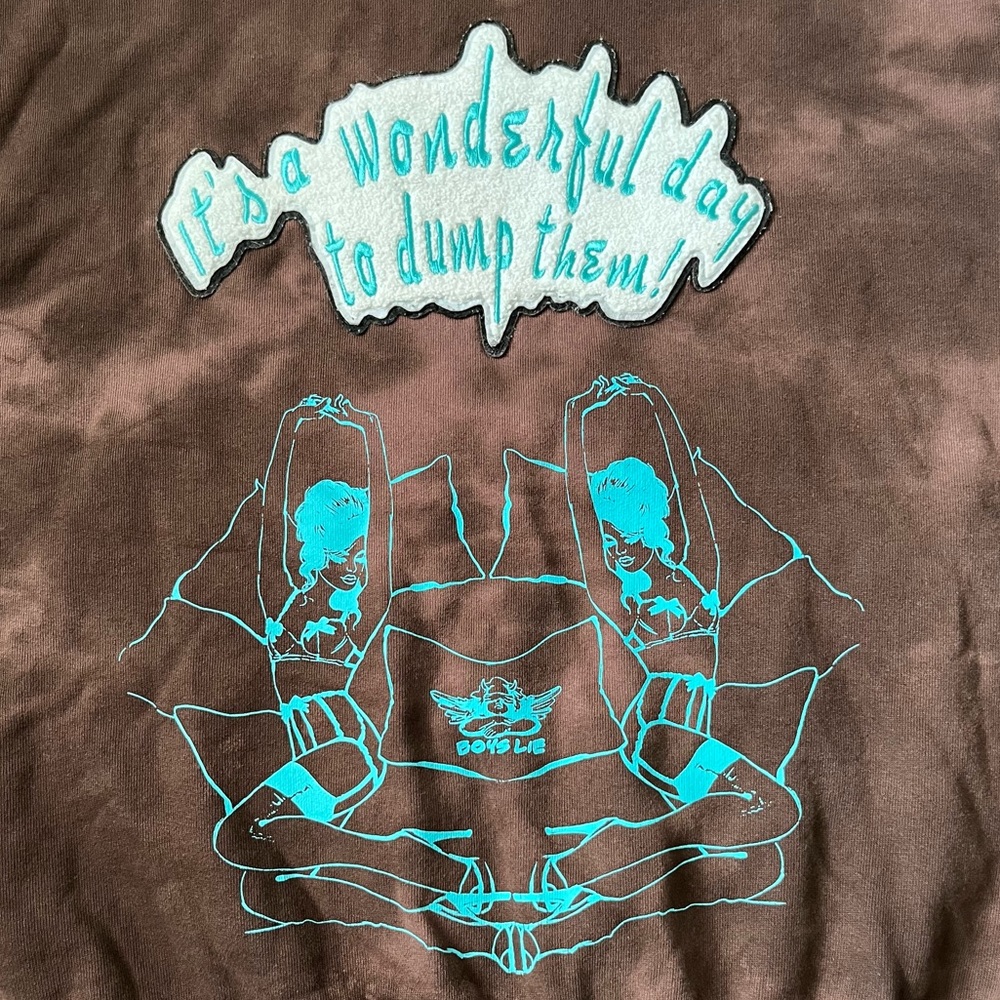 Boys Lie It's A Wonderful Day to Dump Them Hoodie - Picture 5 of 9